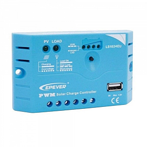  LS1024EU контроллер заряда Epever PWM 10 А, 12/24 В, USB
