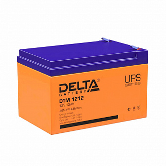Аккумуляторная батарея Delta DTM 1212 (12V / 12Ah)