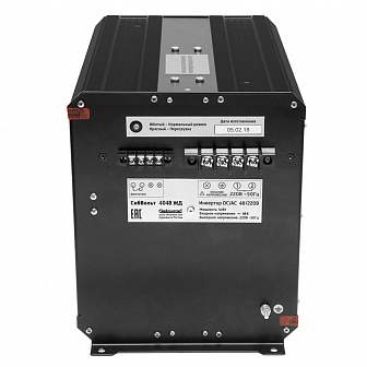 СибВольт 4048 ЖД инвертор, преобразователь напряжения DC/AC, 48В/220В, 4000Вт