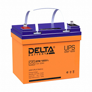 Аккумуляторная батарея Delta DTM 1233L (12V / 33Ah)