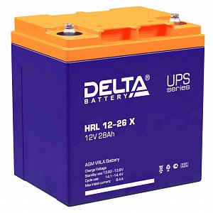 Аккумуляторная батарея Delta HRL 12-26 X (12V / 28Ah)
