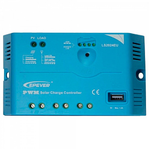 LS2024EU контроллер заряда Epever PWM 20 А, 12/24 В, USB